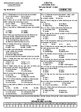 Đề kiểm tra 45 phút môn Sinh học Lớp 10 (Ban cơ bản) - Mã đề 356 - Trường THPT Lê Lợi